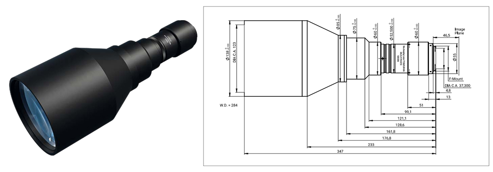 APS-C遠(yuǎn)心鏡頭